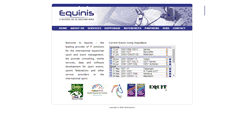 Desktop Screenshot of equinis.com